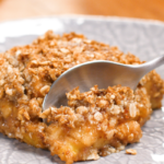 Torta de maçã crocante fit